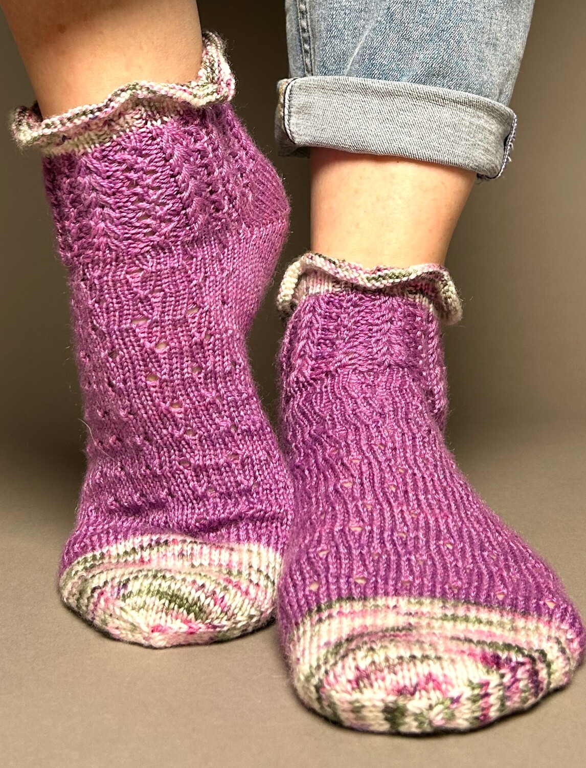 Sock-Set »2 Herzen« Strickanleitung