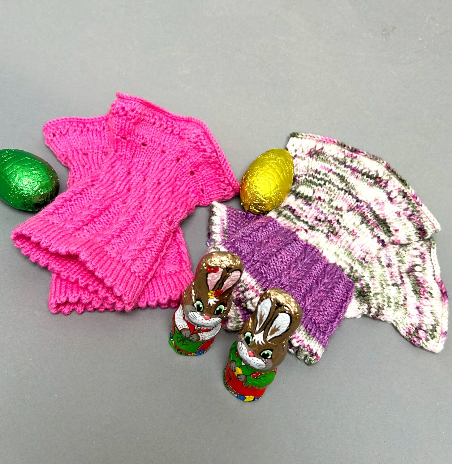 Pulswärmer »Herzchen« Strickanleitung