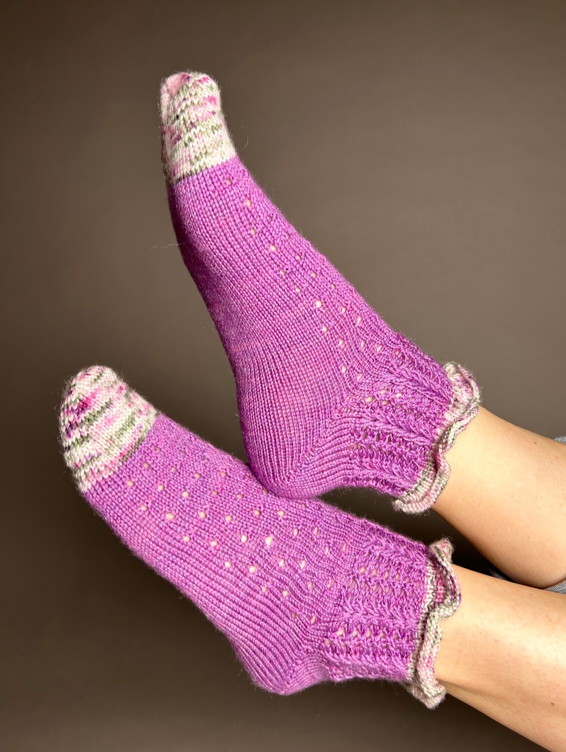 2-er Set Pulswärmer »Herzchen« & Sock-Set  »2 Herzen« Strickanleitungen