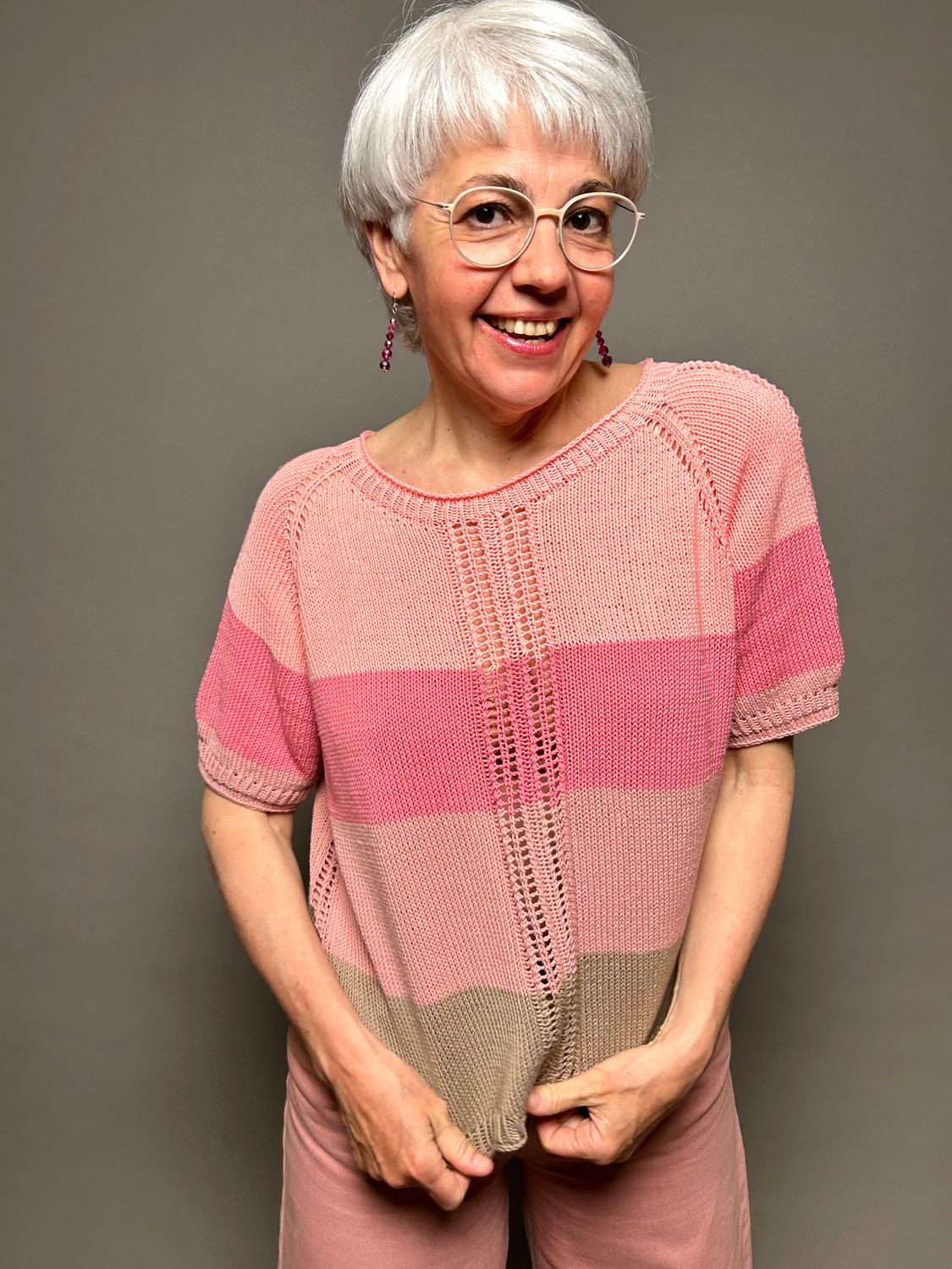 »Ocean« Tee Strickanleitung
