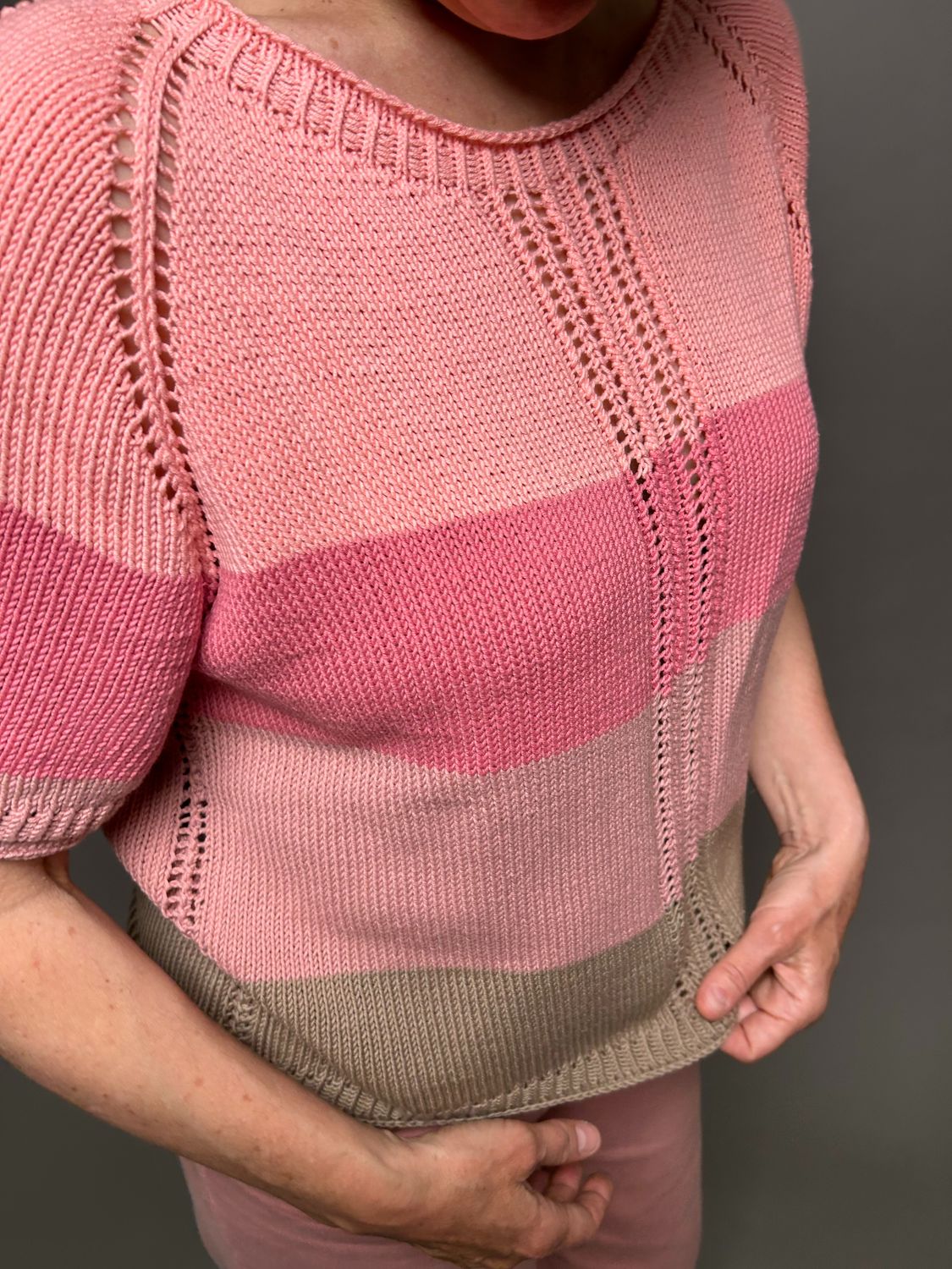 »Ocean« Tee Strickanleitung