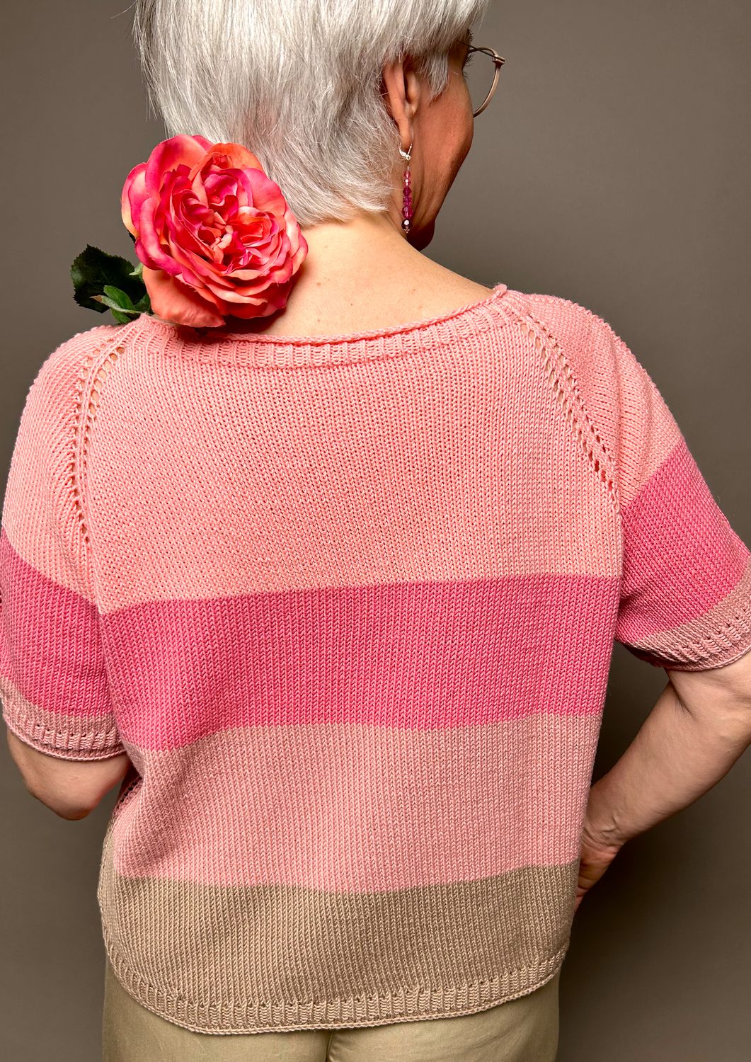 »Ocean« Tee Strickanleitung