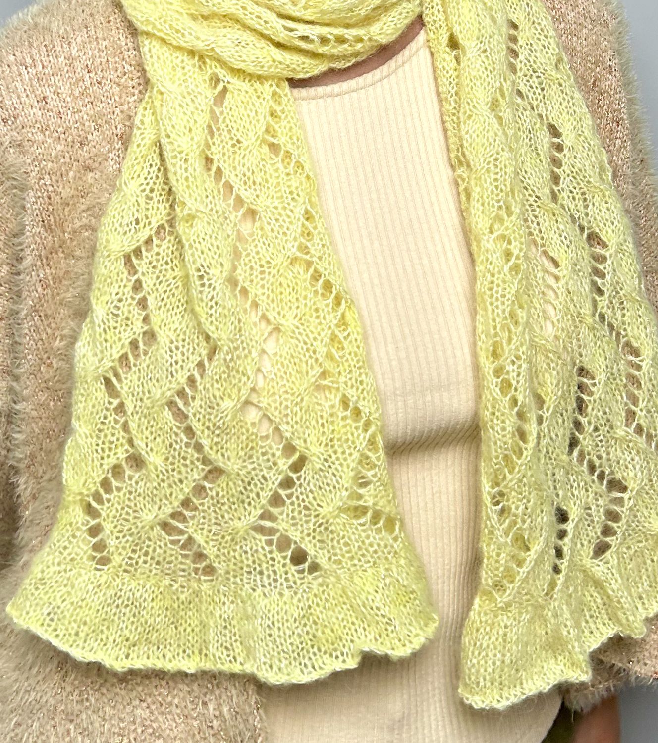 »Spring Breeze« Shawl Strickanleitung