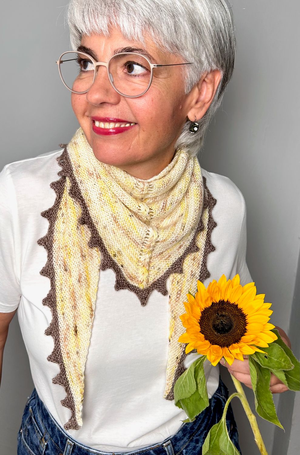 Bandana »Sunflower« Strickanleitung Bandana »Sunflower« Strickanleitung