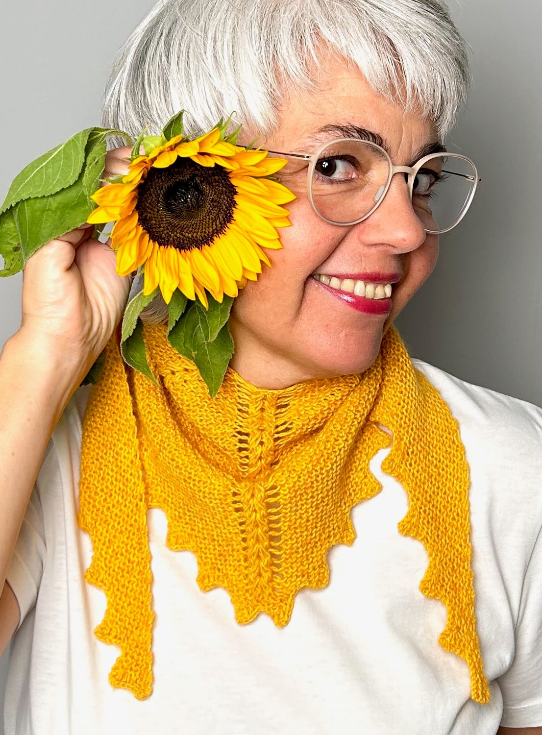Bandana »Sunflower« Strickanleitung