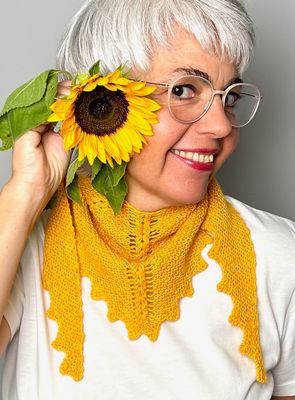 Bandana »Sunflower« Strickanleitung