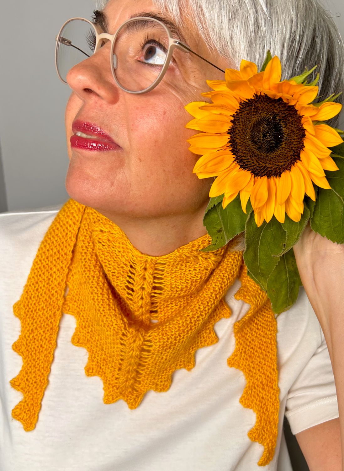 Bandana »Sunflower« Strickanleitung Bandana »Sunflower« Strickanleitung