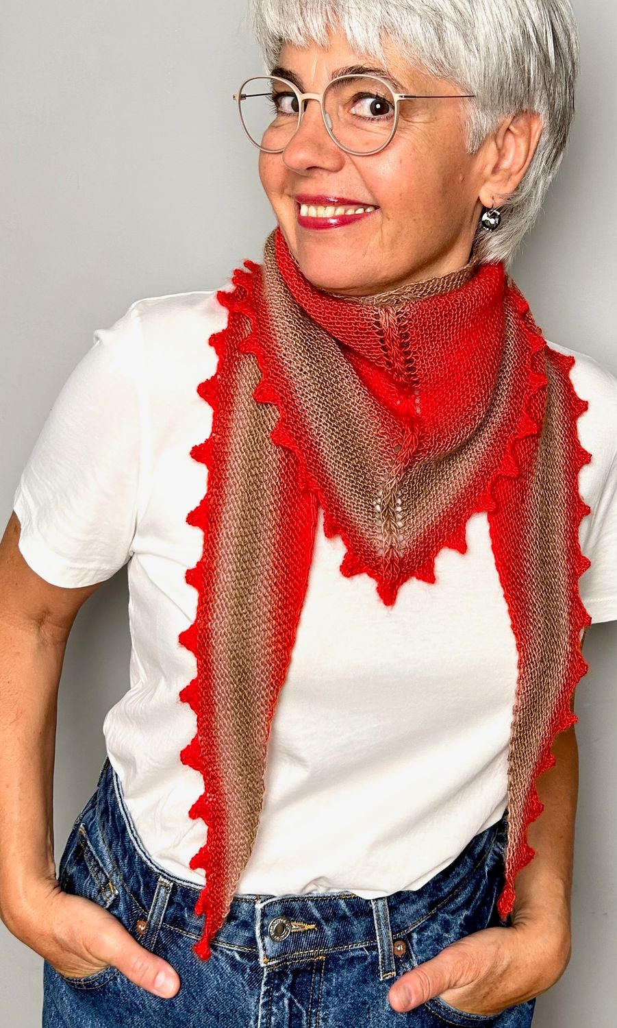 Bandana »Sunflower« Strickanleitung Bandana »Sunflower« Strickanleitung