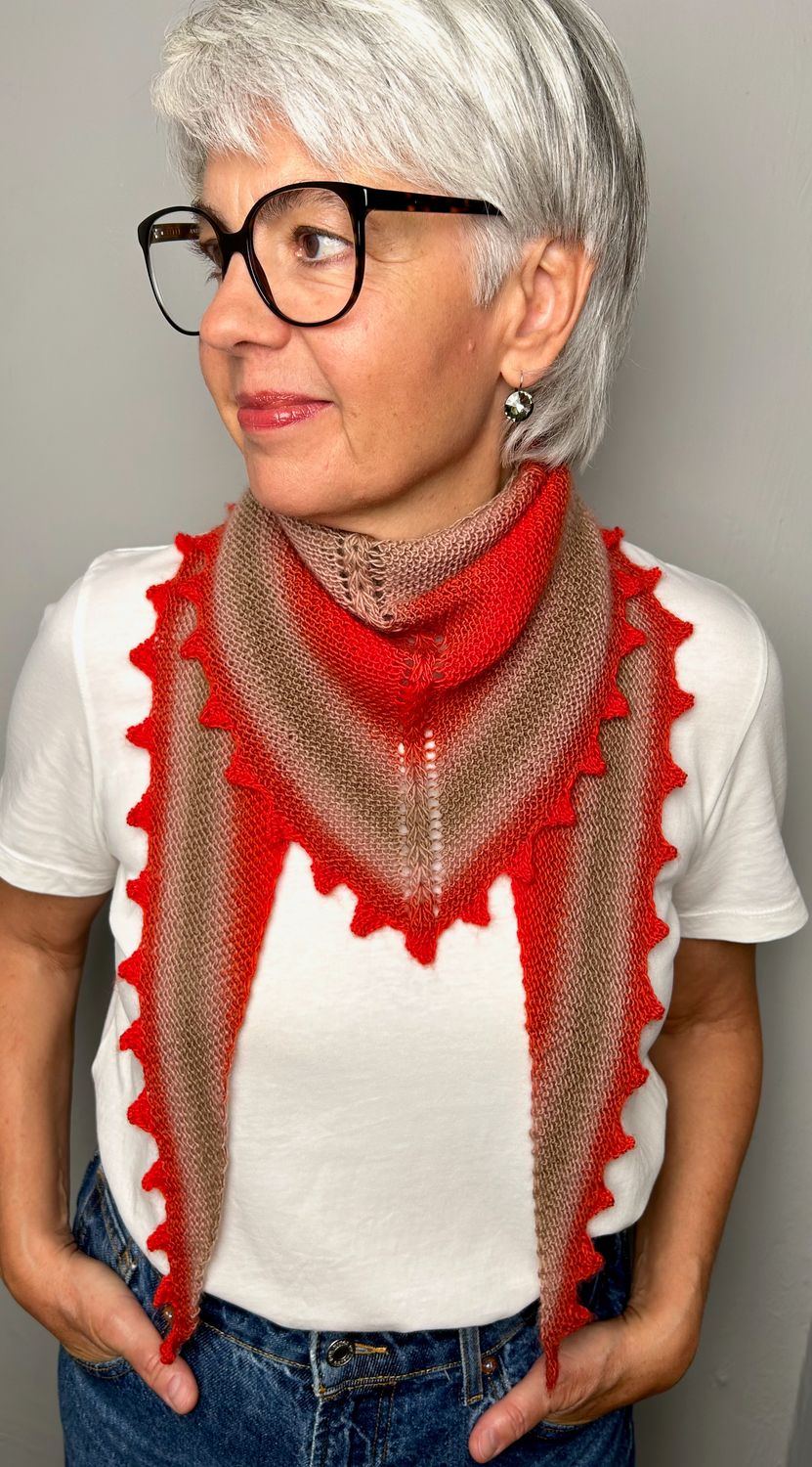 Bandana »Sunflower« Strickanleitung Bandana »Sunflower« Strickanleitung