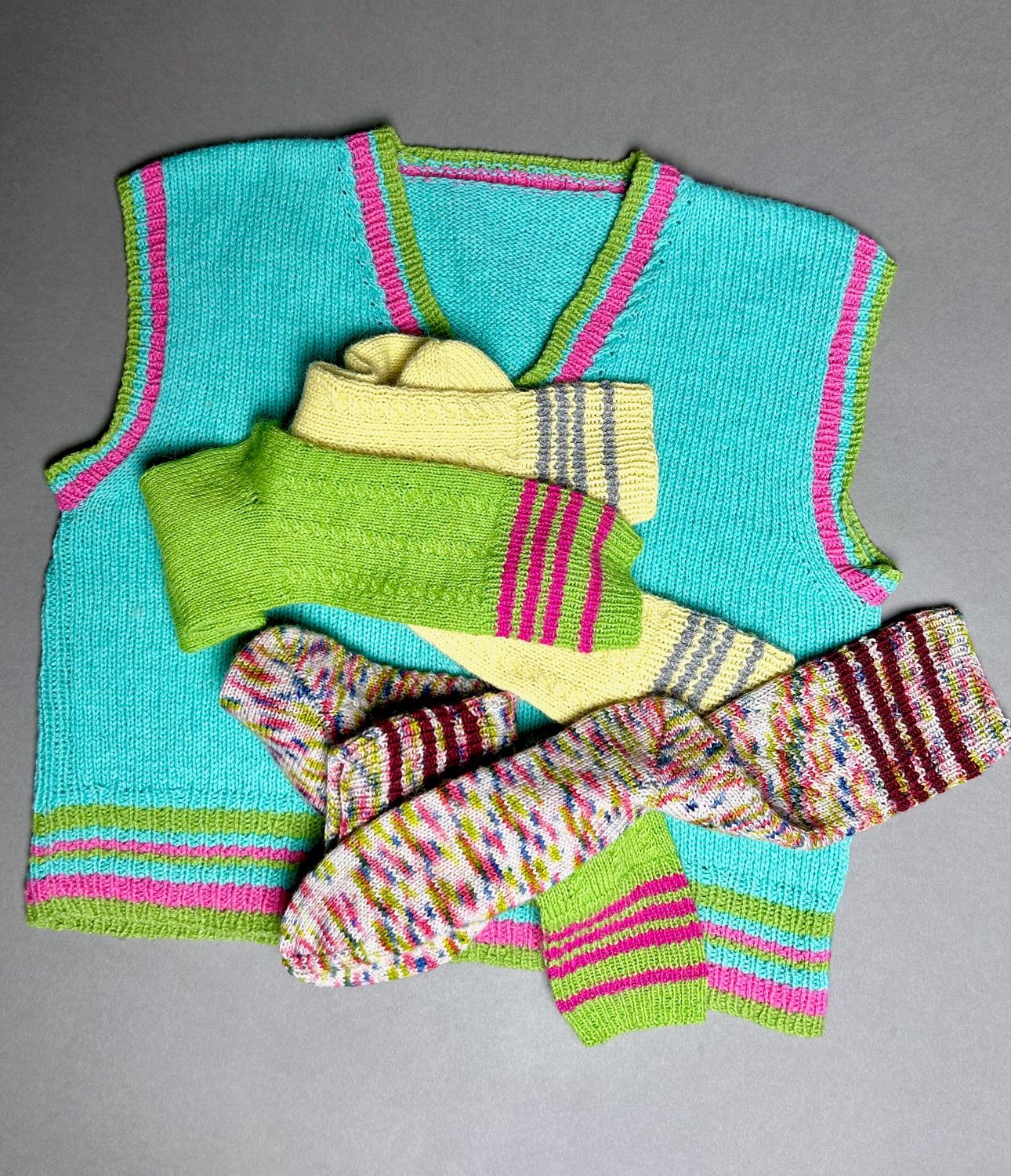 »My College« Socks Strickanleitung