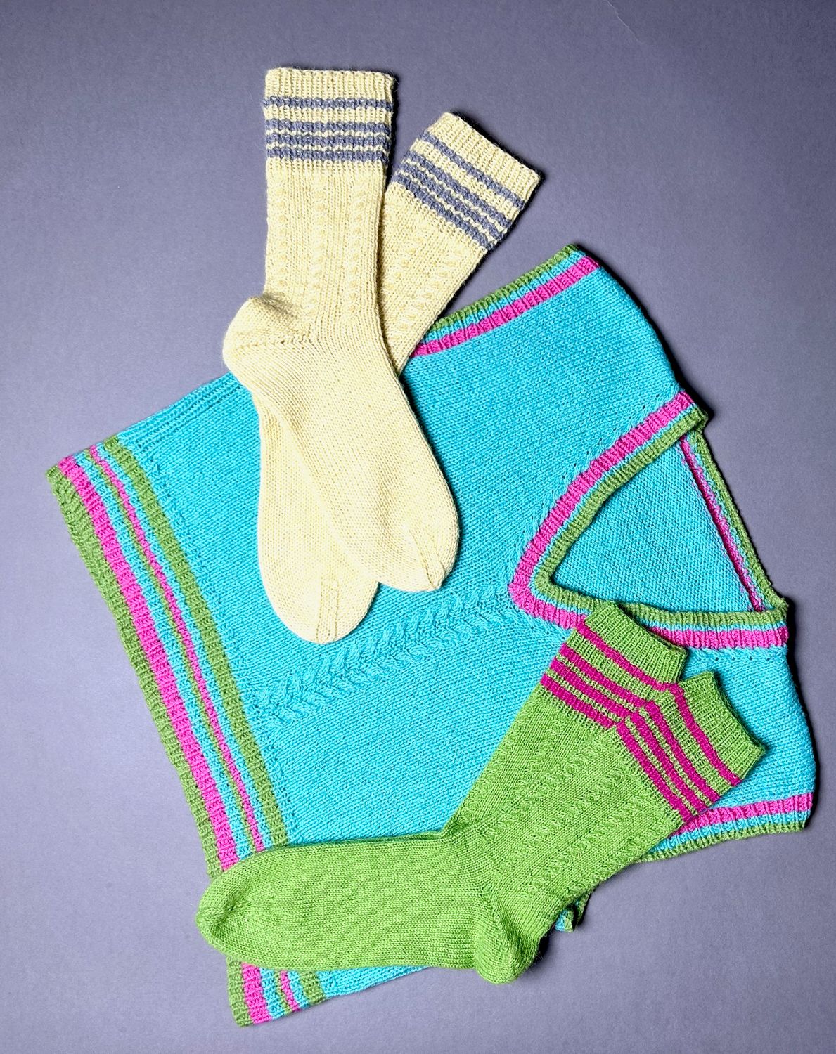 »My College« Socks Strickanleitung
