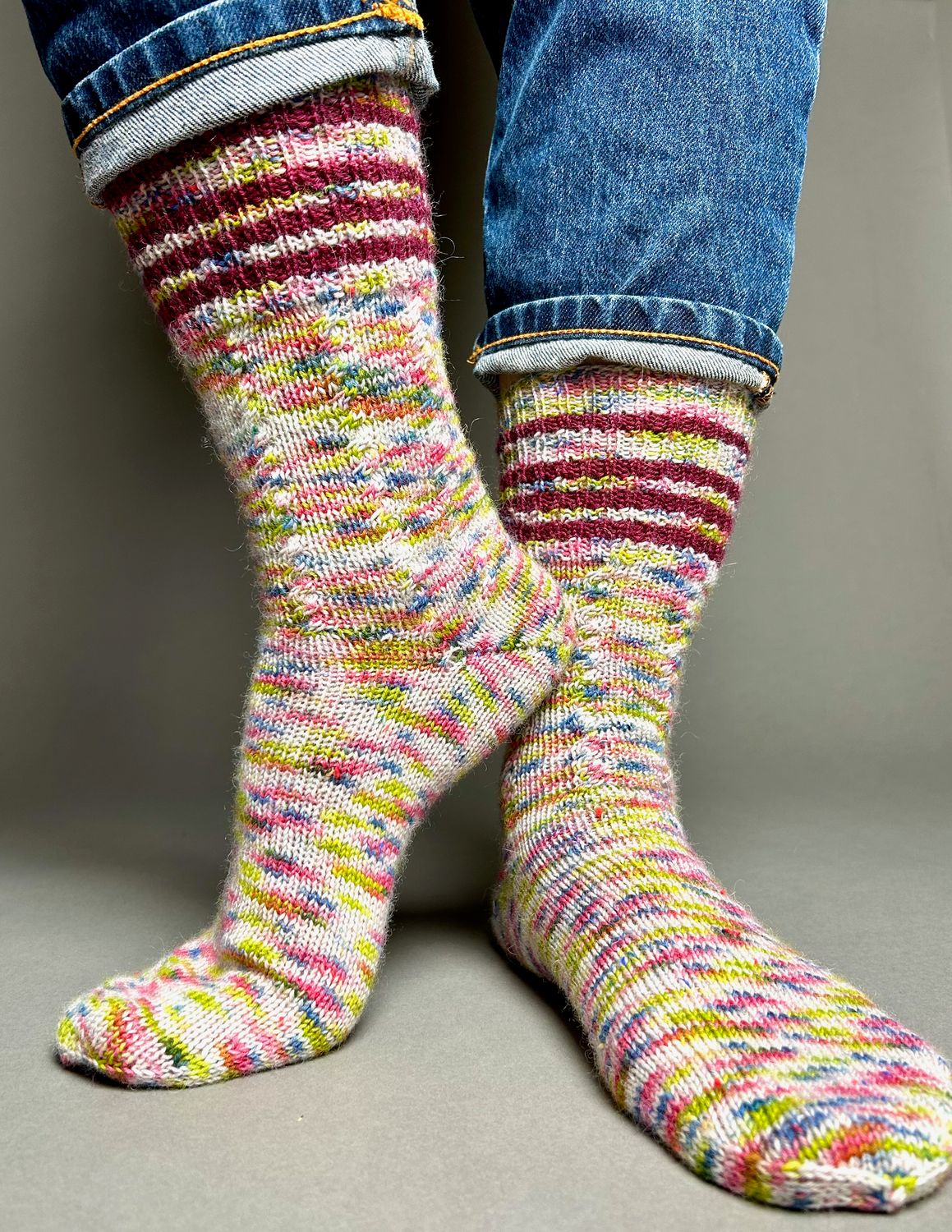 »My College« Socks Strickanleitung