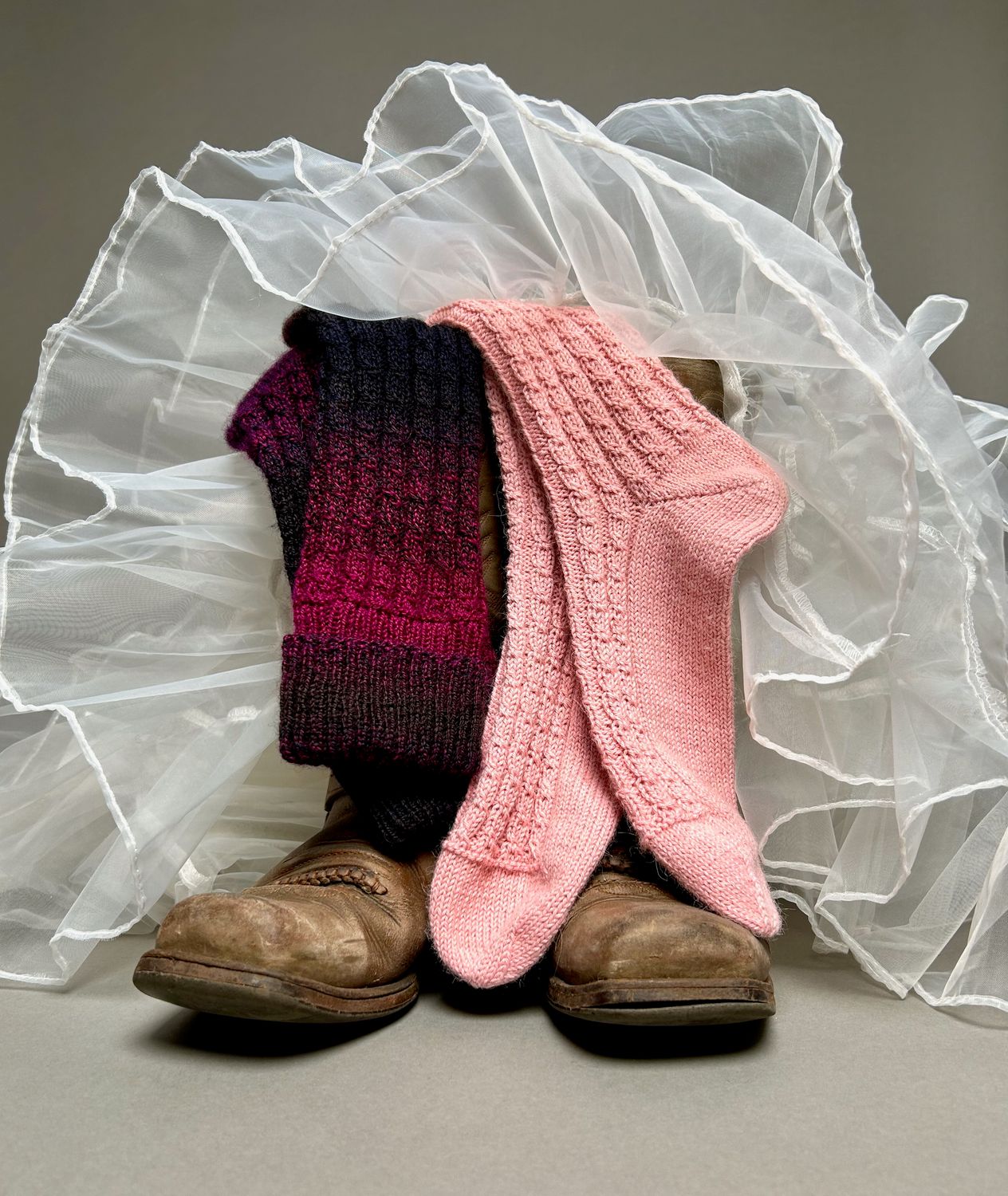 2-er Set Socken und Handstulpen »Ballerina« Strickanleitungen