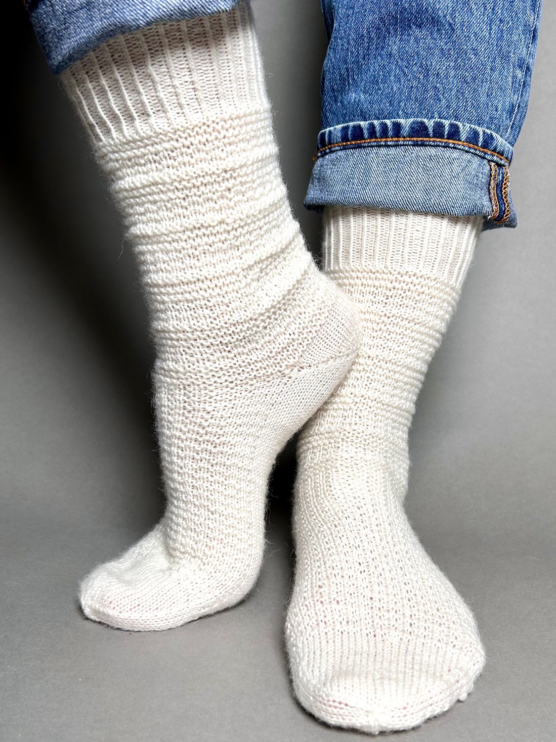 Socke »Erster Schnee« Strickanleitung