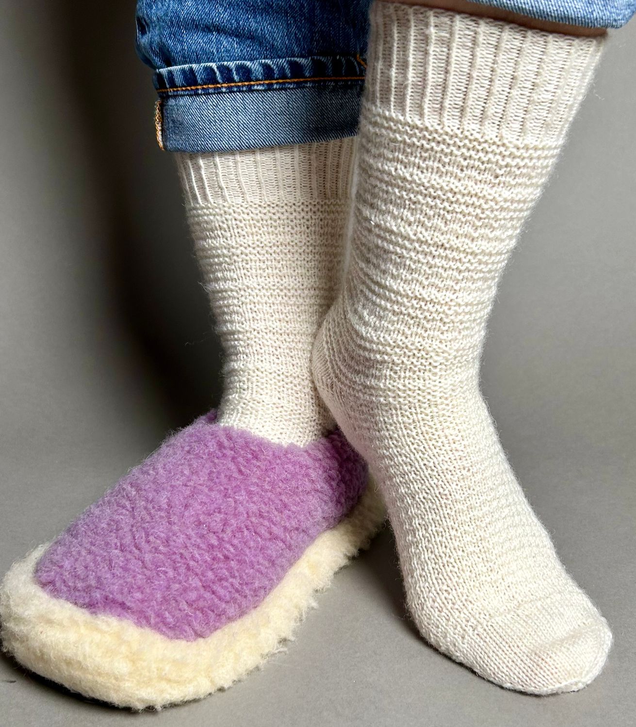 Socke »Erster Schnee« Strickanleitung
