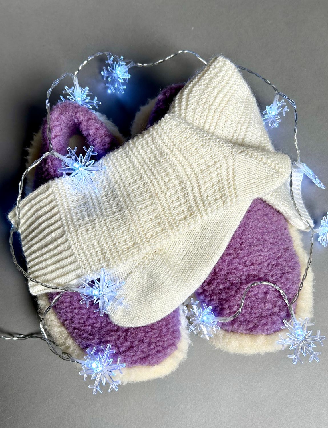 Socke »Erster Schnee« Strickanleitung
