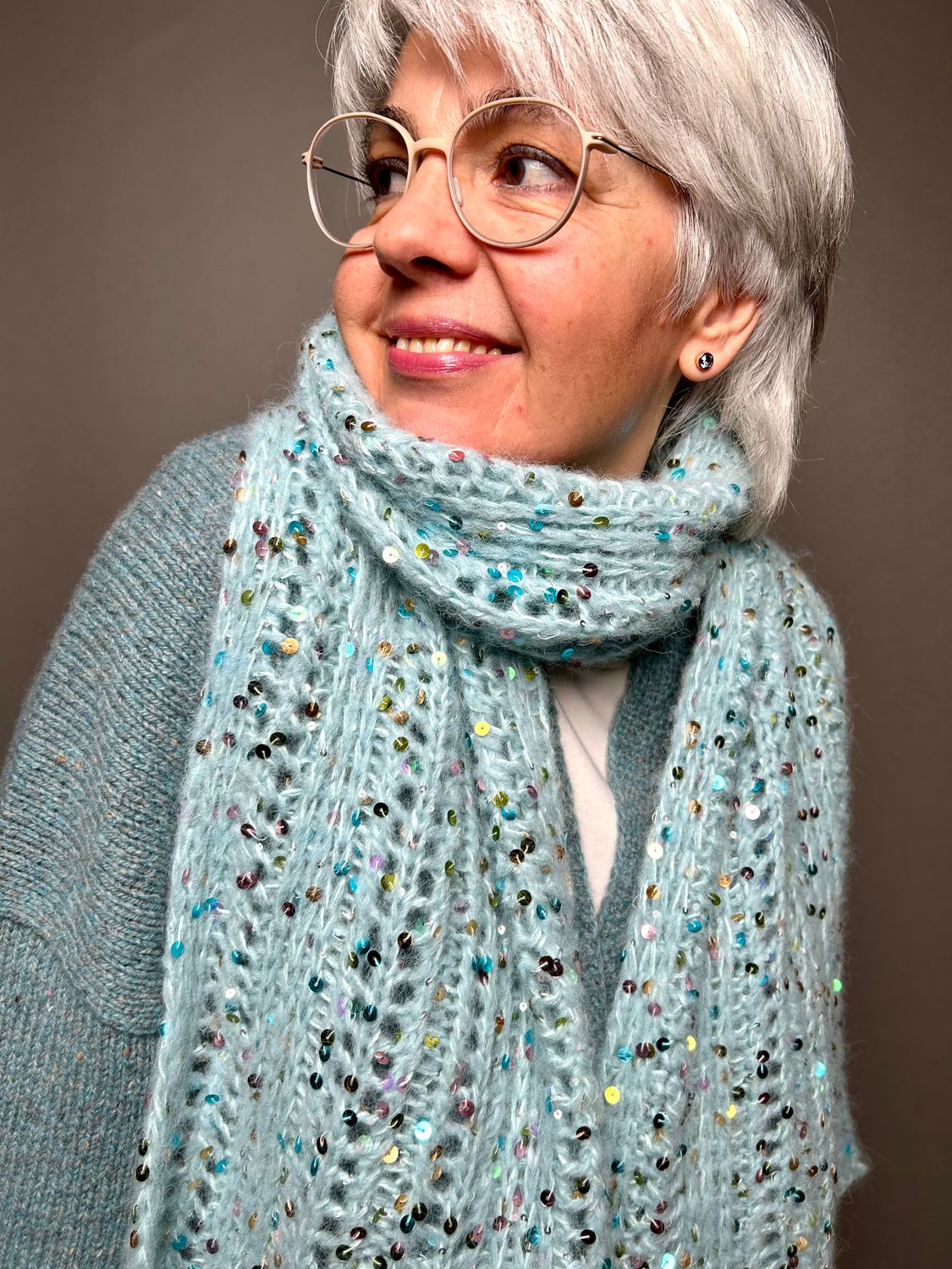 Schal »Ocean« Scarf Strickanleitung