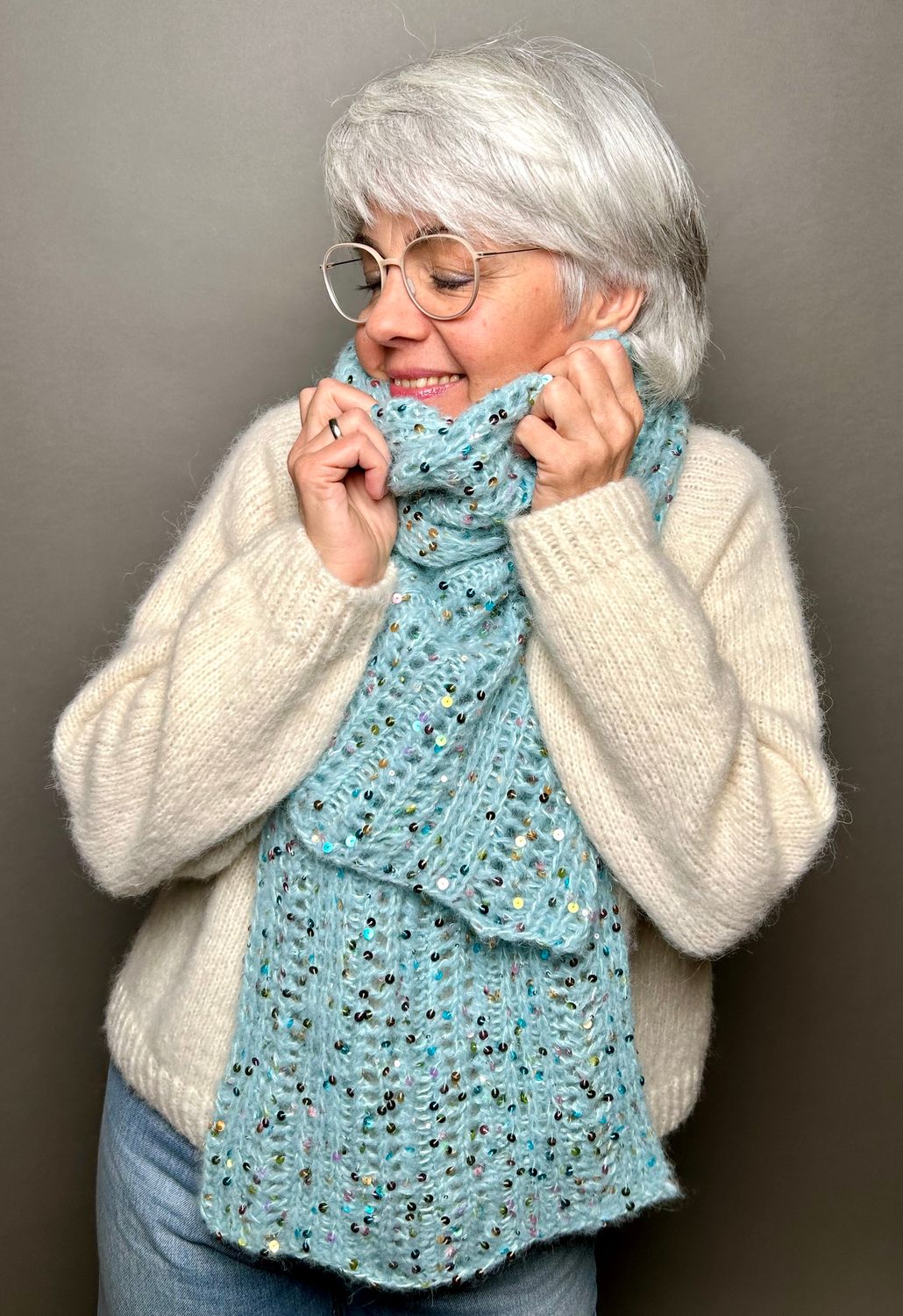 2er-Set »Ocean« Beanie und Scarf Strickanleitungen