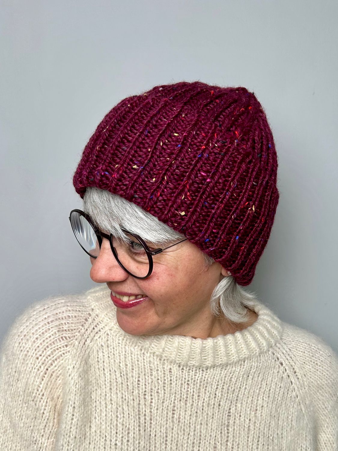 »Winter«-Beanie Strickanleitung