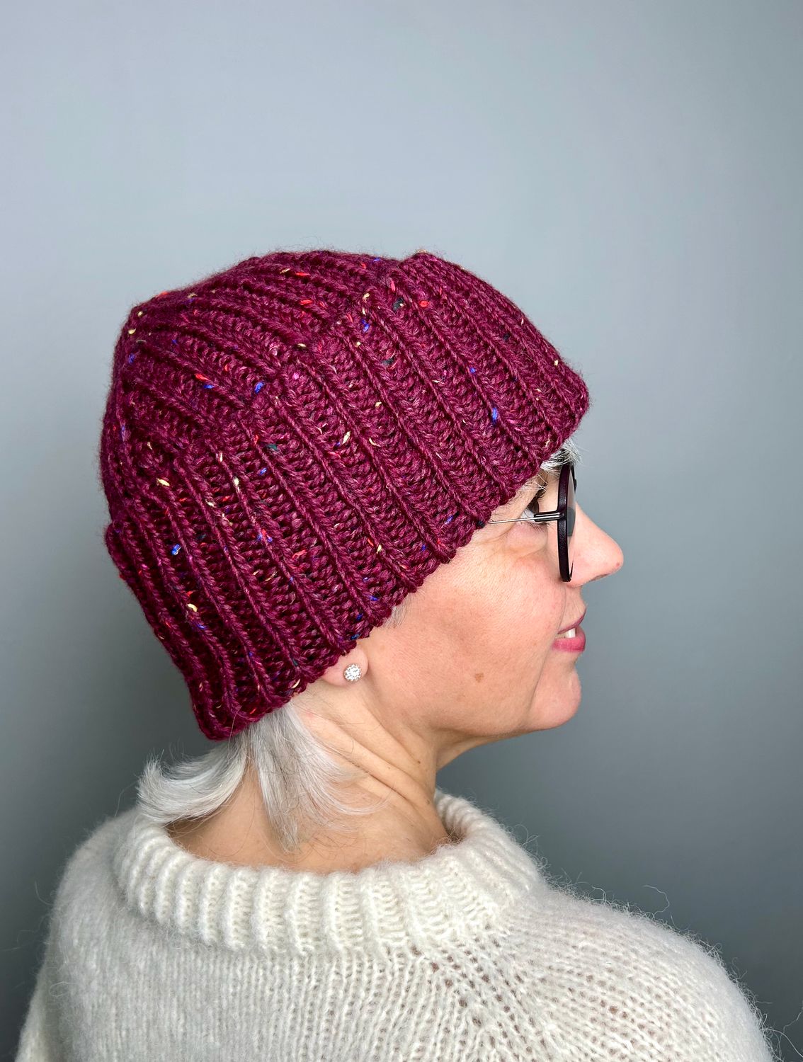 »Winter«-Beanie Strickanleitung