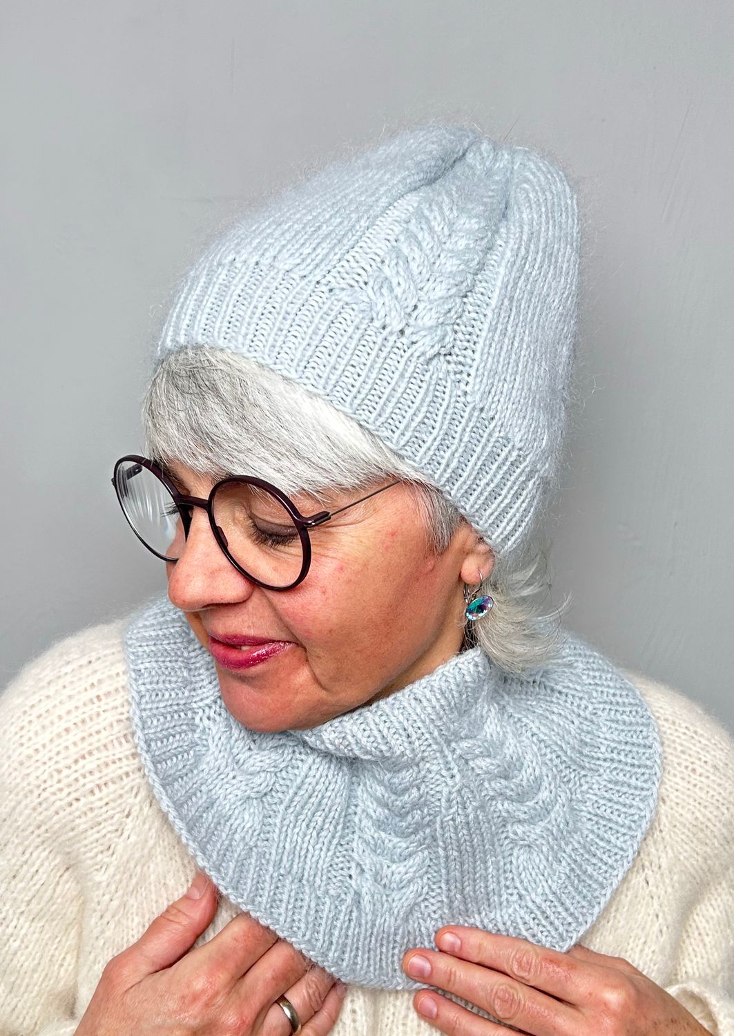 2-er Set Beanie und Cowl »Cozy Cable« Strickanleitungen