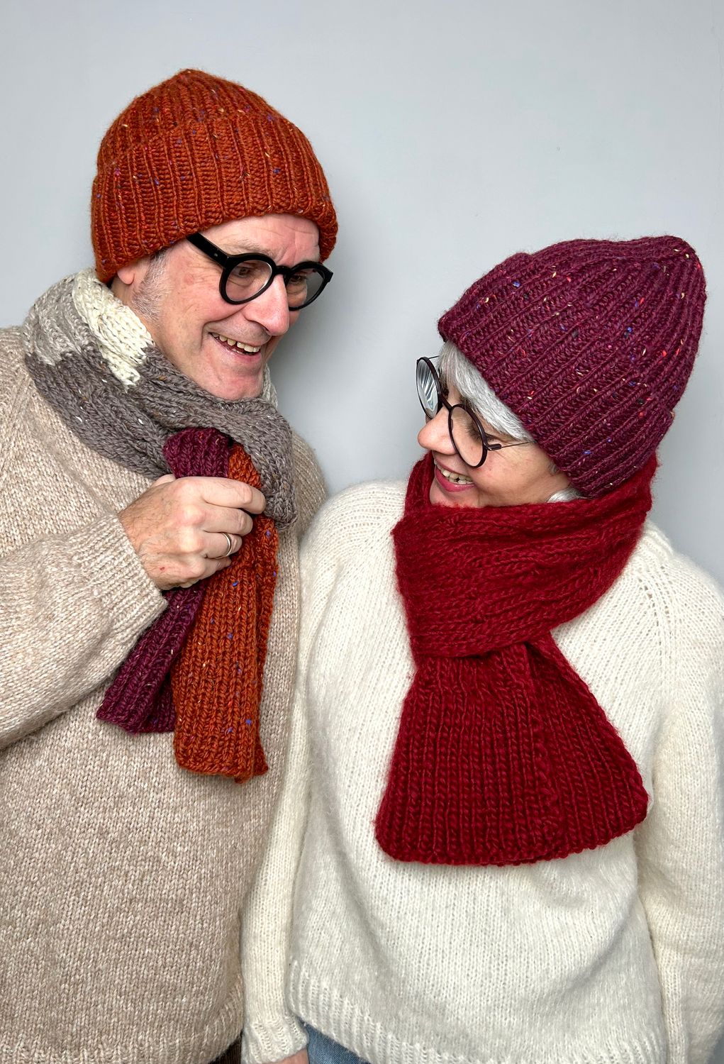 3er-Set aus »Winter«-Scarf, »Winter«-Slit-Scarf & »Winter«-Beanie Strickanleitungen 3er-Set aus »Winter«-Scarf, »Winter«-Slit-Scarf & »Winter«-Beanie Strickanleitungen
