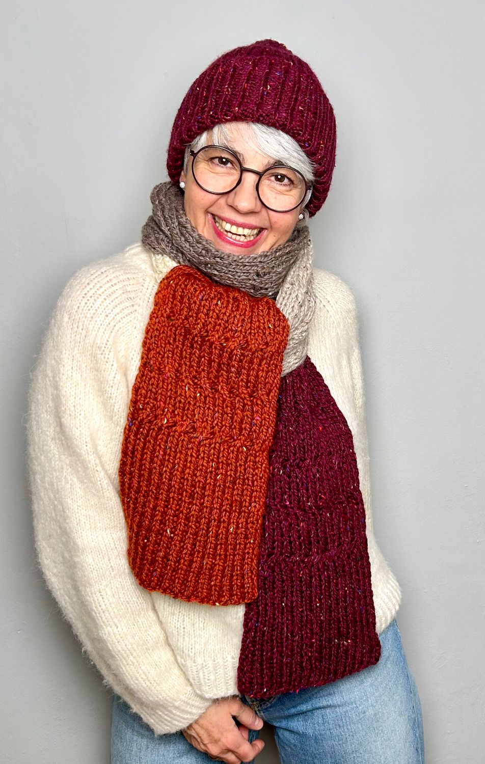 »Winter«-Scarf & »Winter«-Slit-Scarf Strickanleitung »Winter«-Scarf & »Winter«-Slit-Scarf Strickanleitung