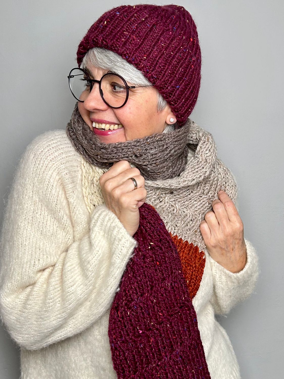 »Winter«-Scarf & »Winter«-Slit-Scarf Strickanleitung »Winter«-Scarf & »Winter«-Slit-Scarf Strickanleitung