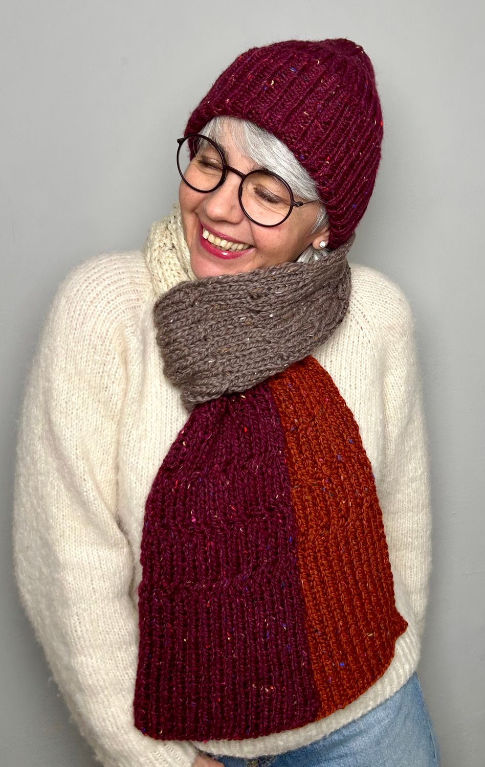»Winter«-Beanie Strickanleitung