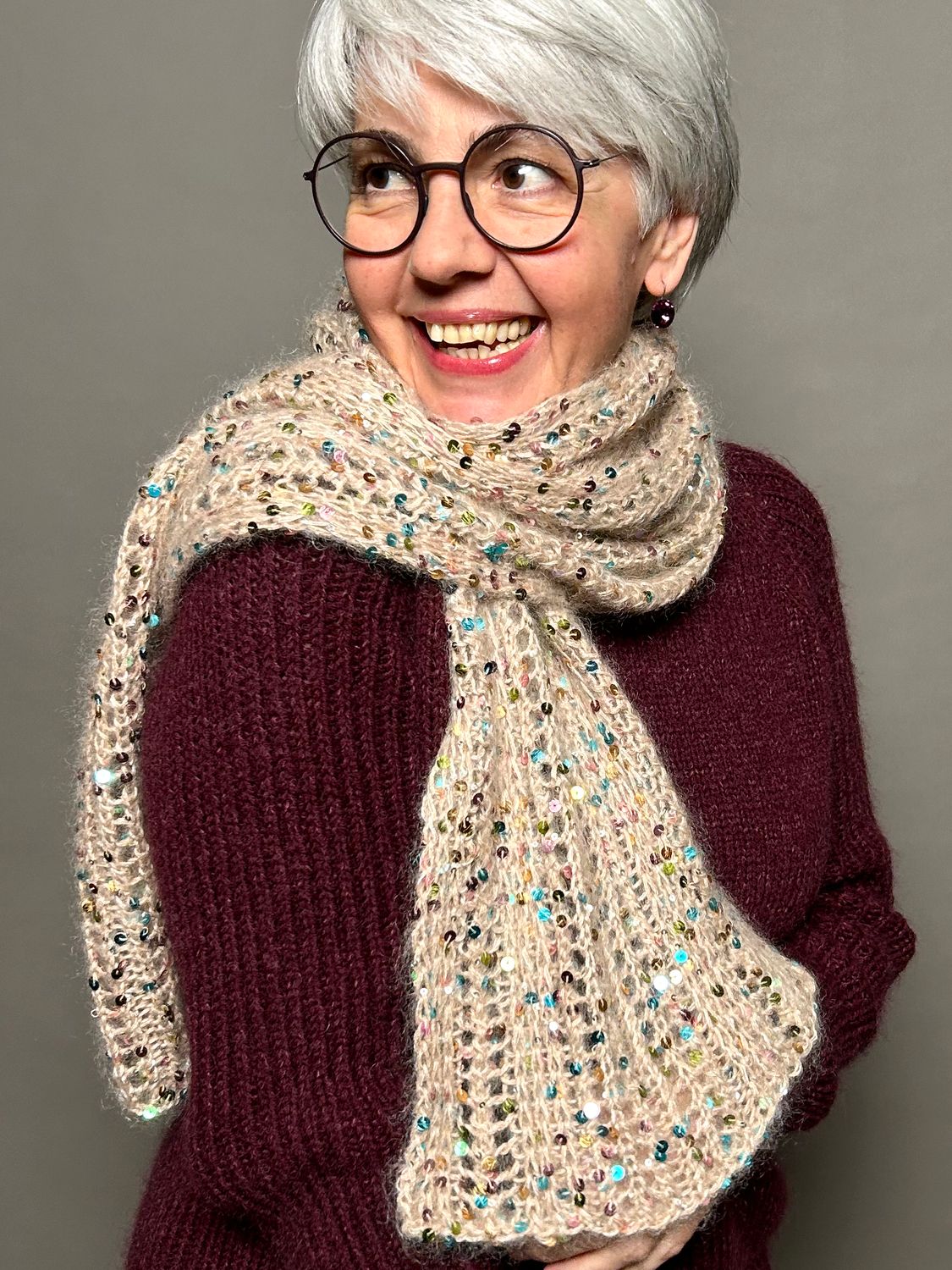 Schal »Ocean« Scarf Strickanleitung