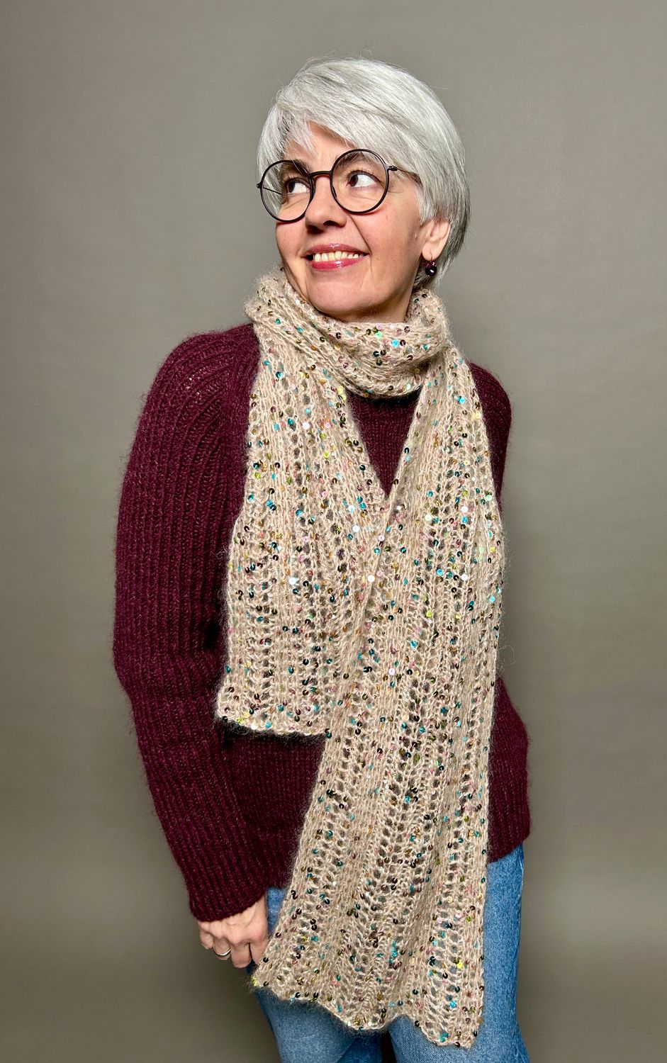 Schal »Ocean« Scarf Strickanleitung