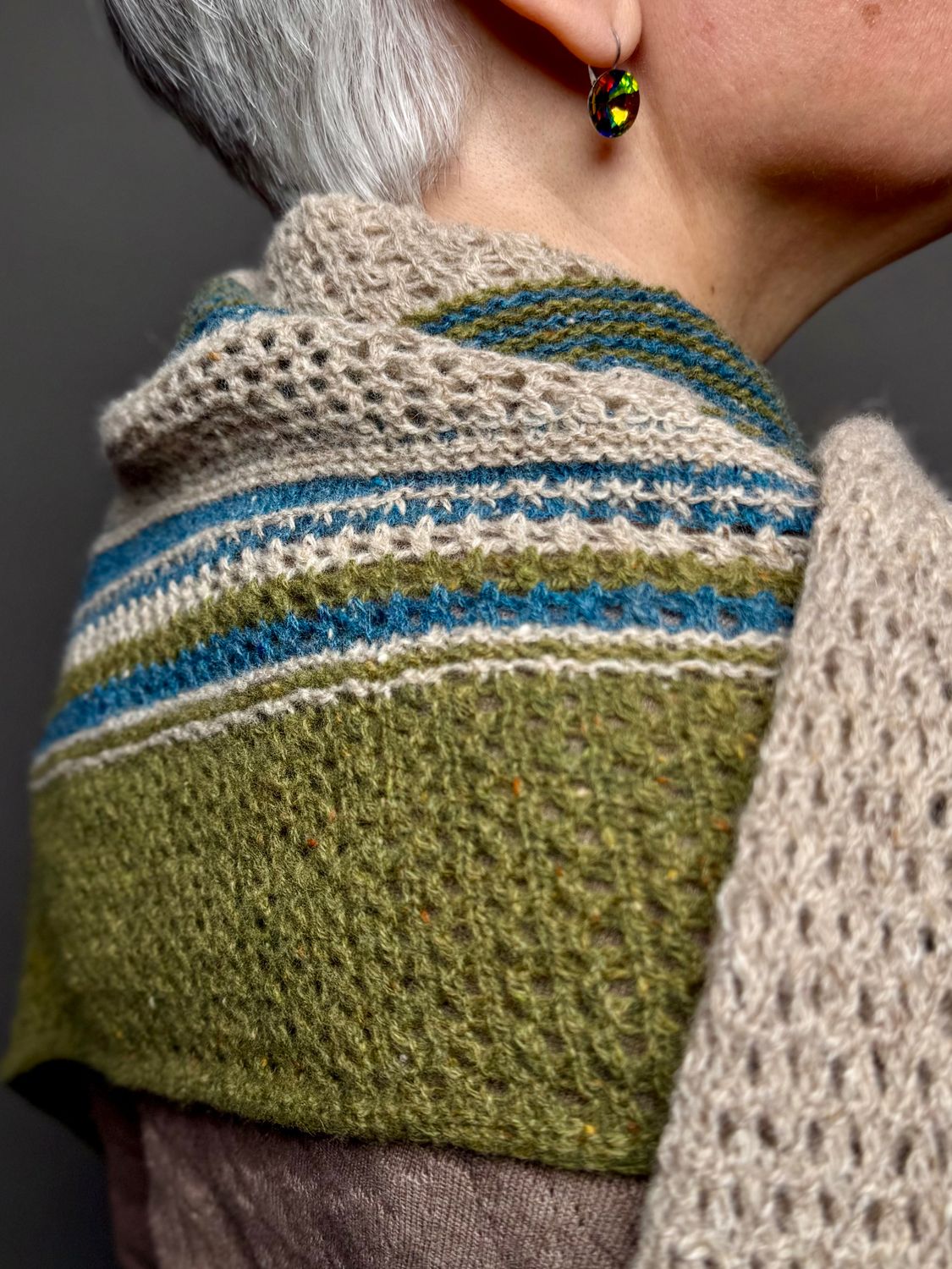 »Nordsee«-Tuch Strickanleitung