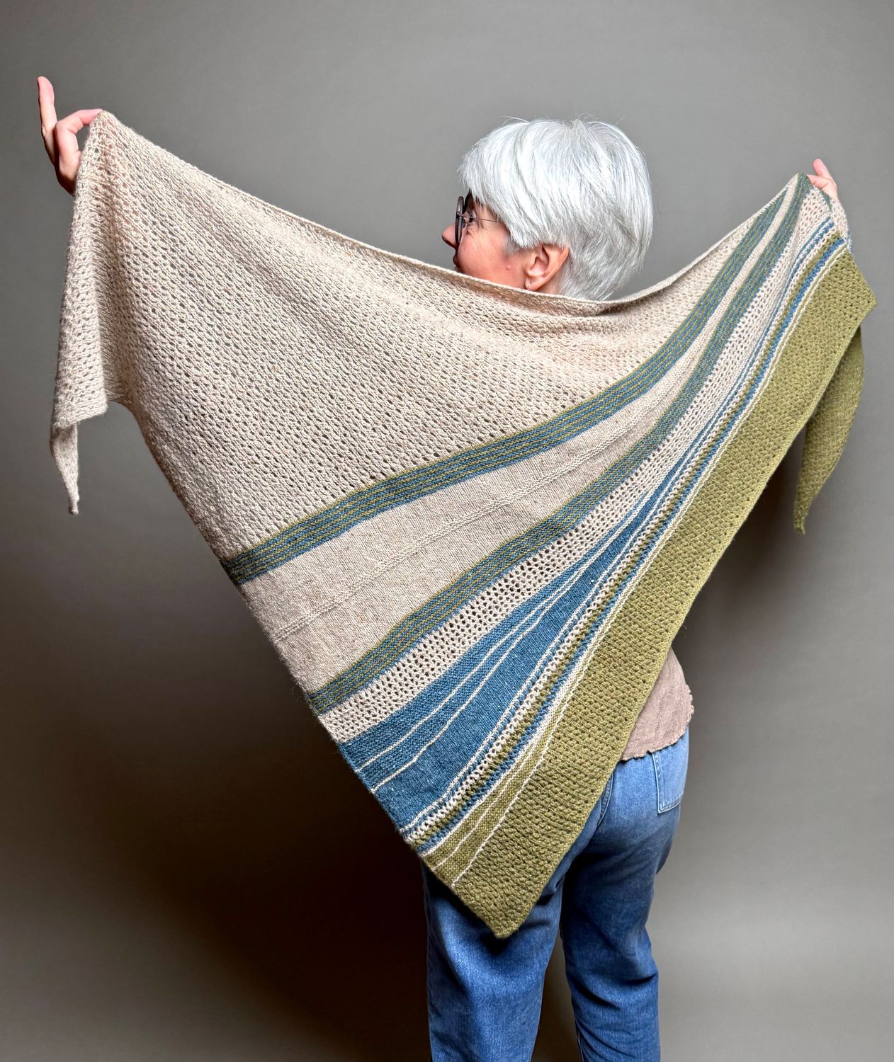 »Nordsee«-Tuch Strickanleitung