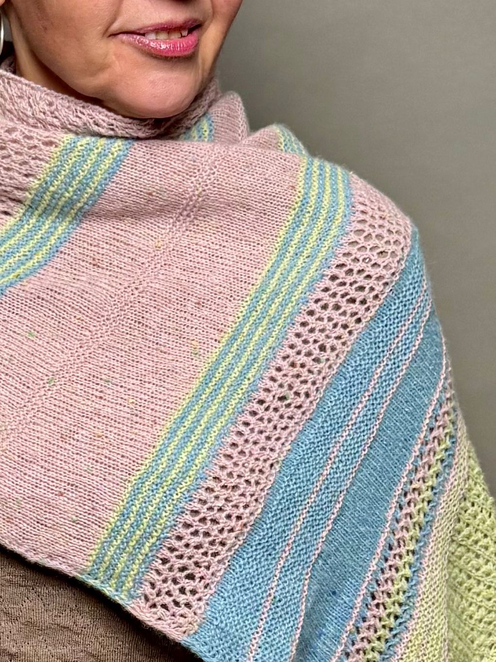 »Nordsee«-Tuch Strickanleitung