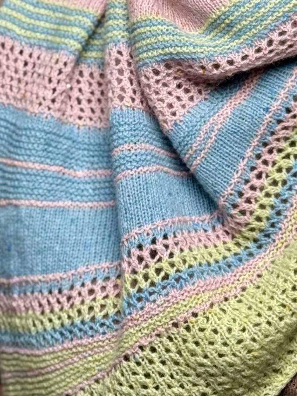 »Nordsee«-Tuch Strickanleitung