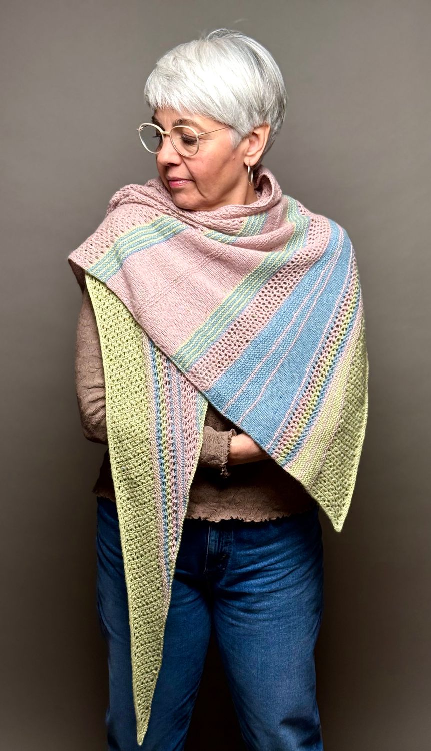 »Nordsee«-Tuch Strickanleitung