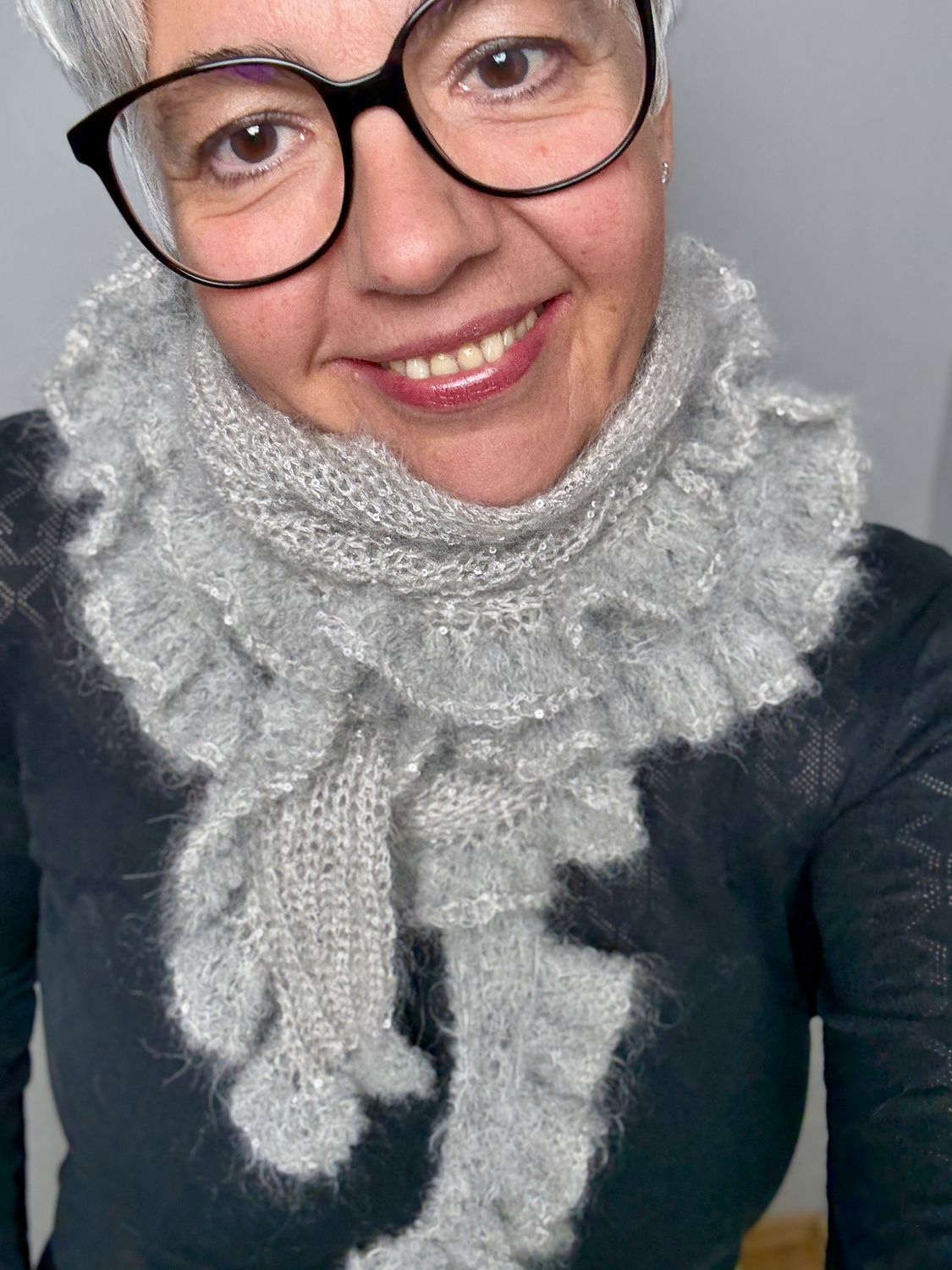 »Foamy« Scarf Strickanleitung