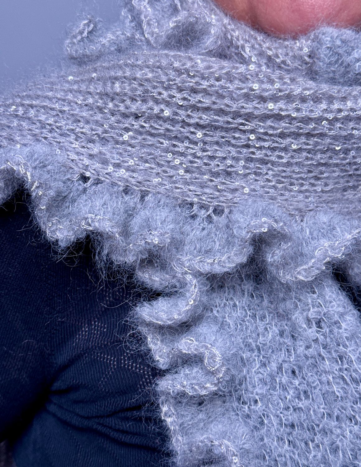 »Foamy« Scarf Strickanleitung