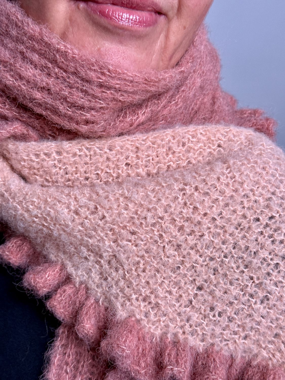 »Foamy« Scarf Strickanleitung