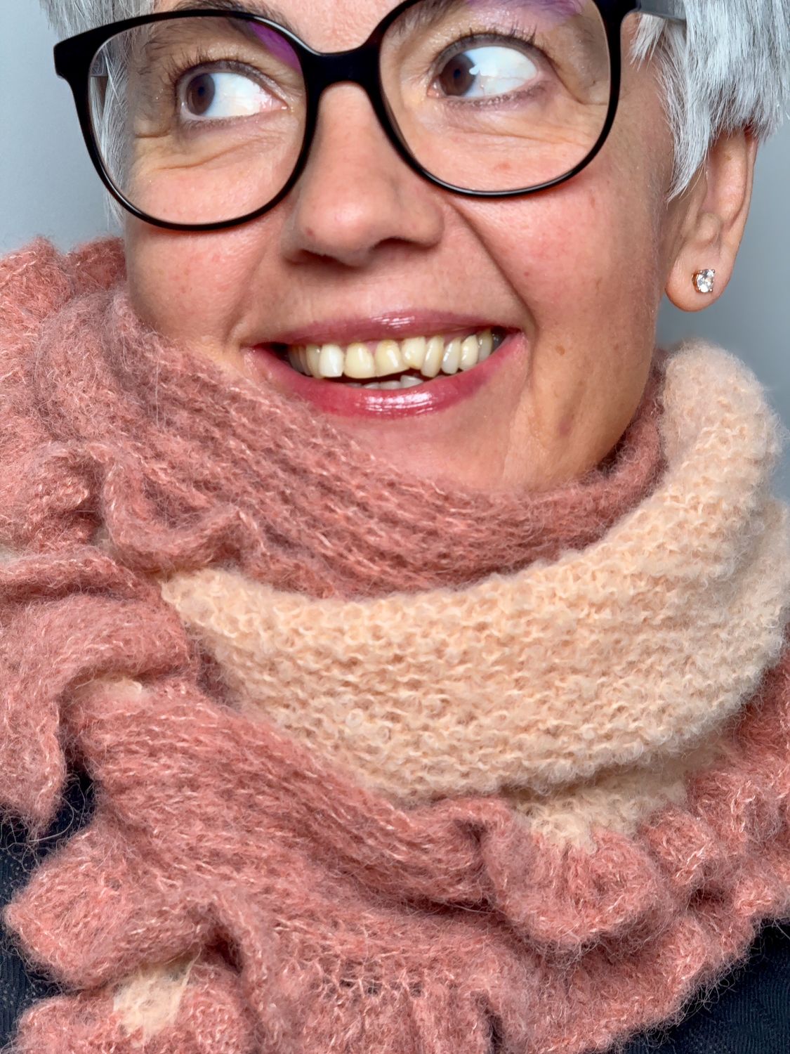 »Foamy« Scarf Strickanleitung