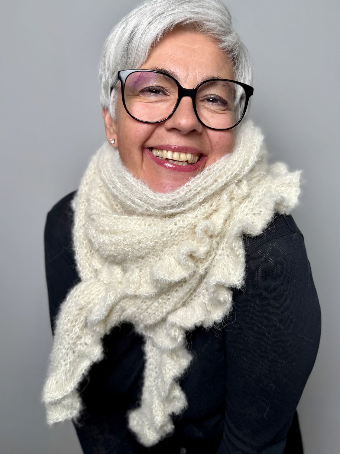 »Foamy« Scarf Strickanleitung