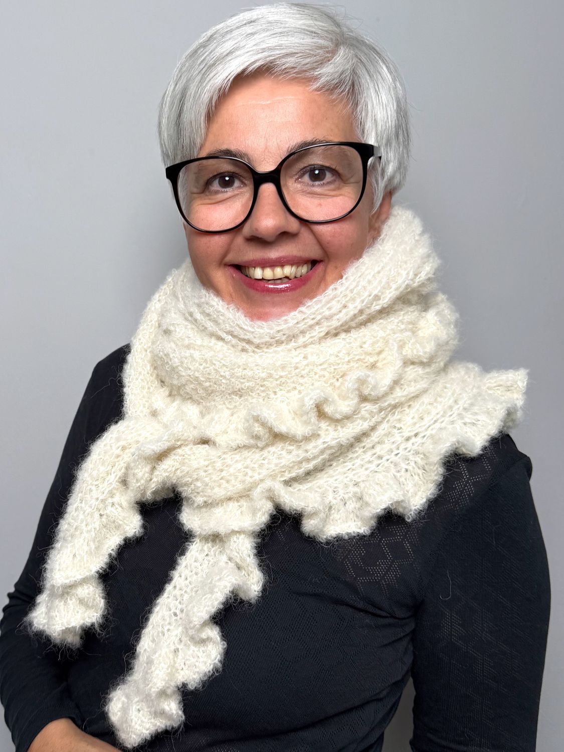»Foamy« Scarf Strickanleitung