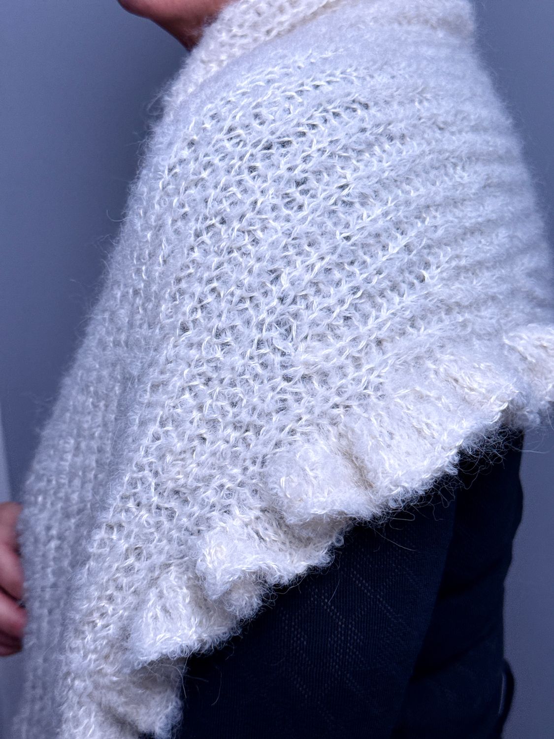 »Foamy« Scarf Strickanleitung