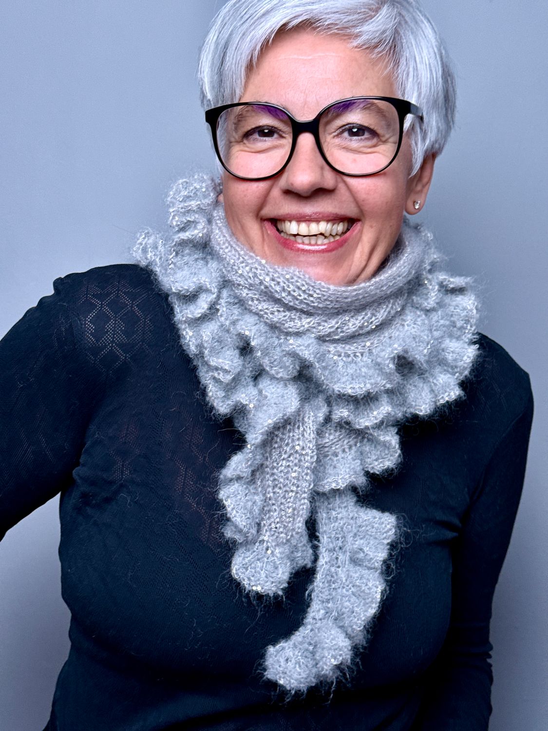 »Foamy« Scarf Strickanleitung