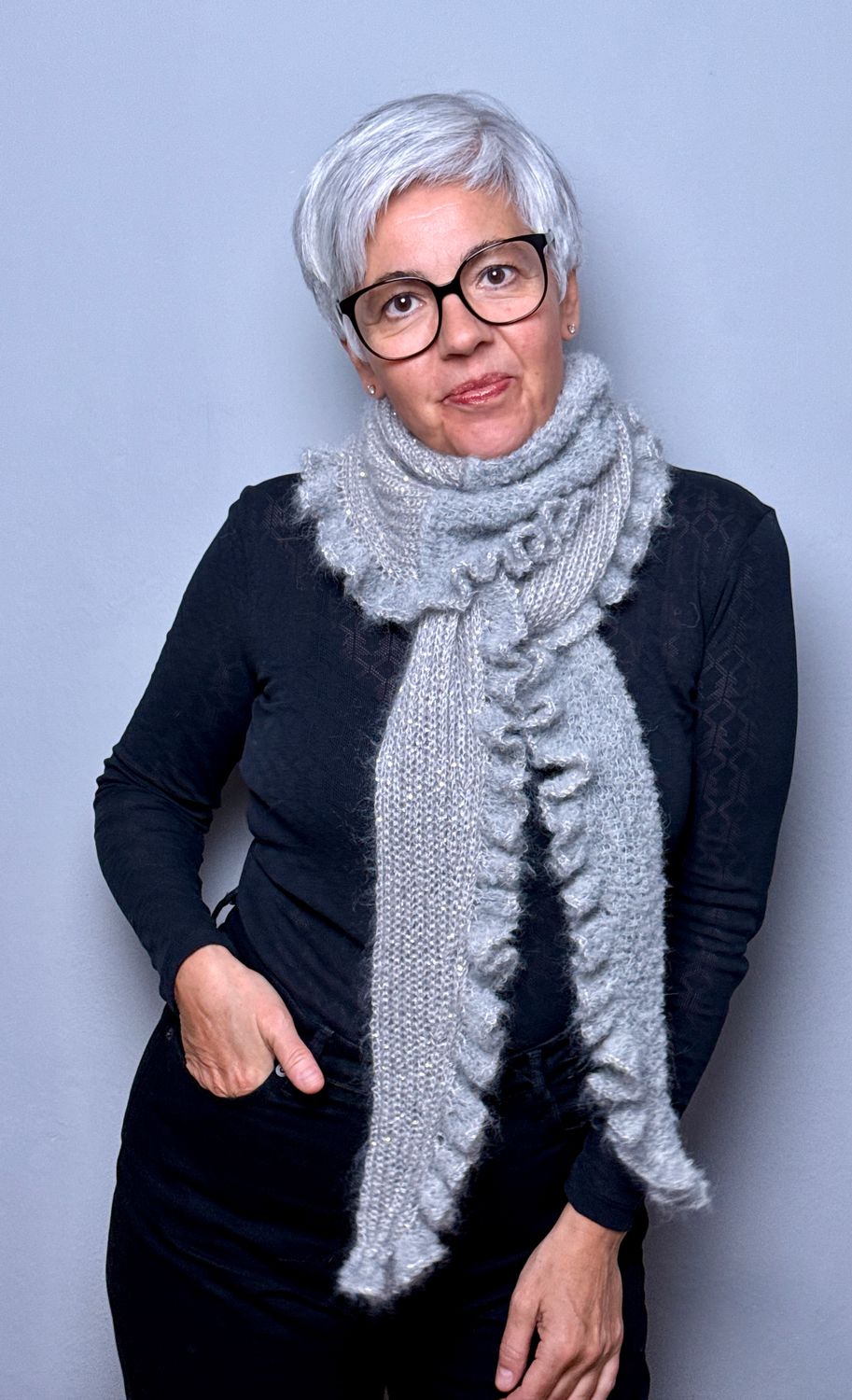 »Foamy« Scarf Strickanleitung