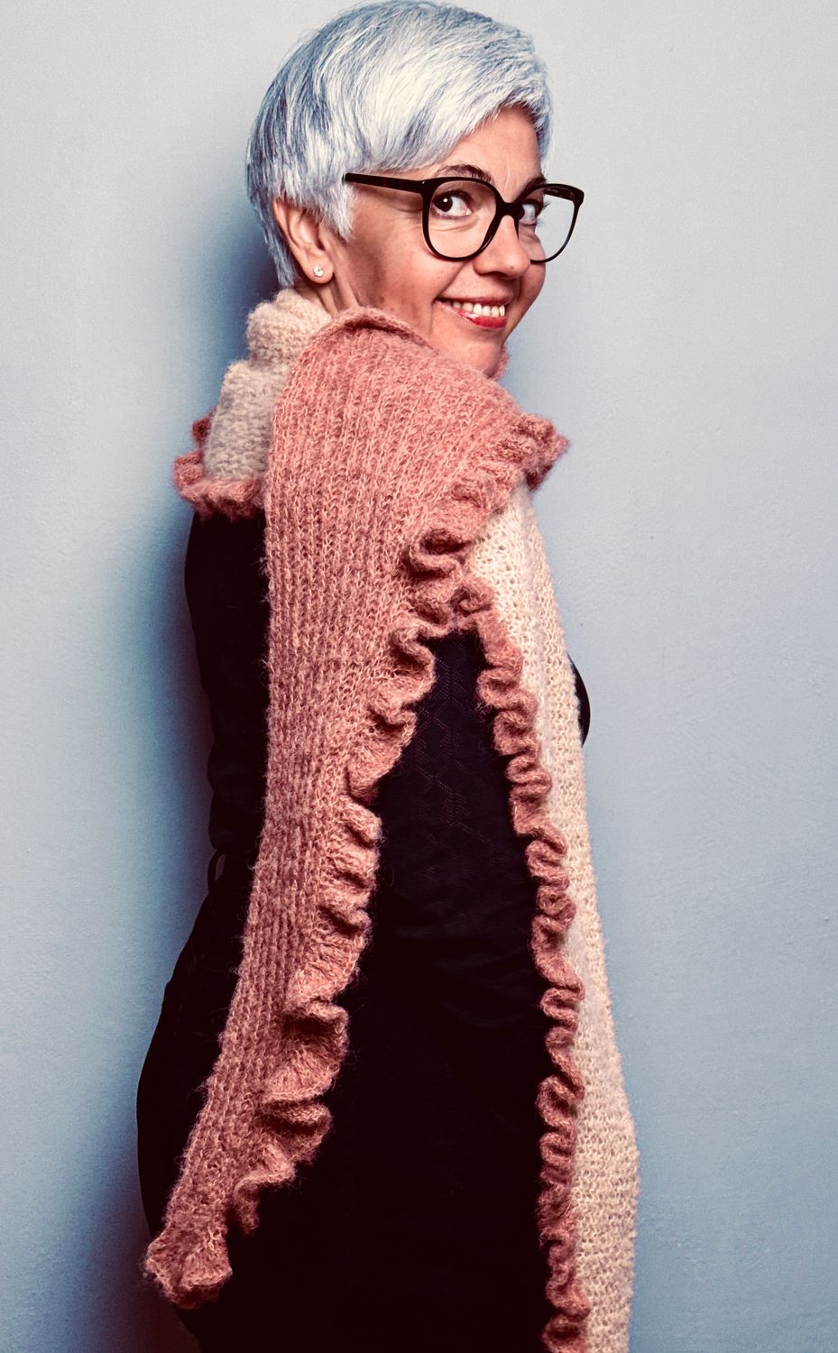 »Foamy« Scarf Strickanleitung
