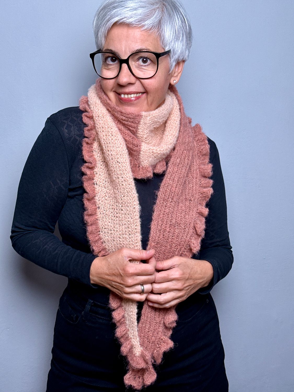 »Foamy« Scarf Strickanleitung