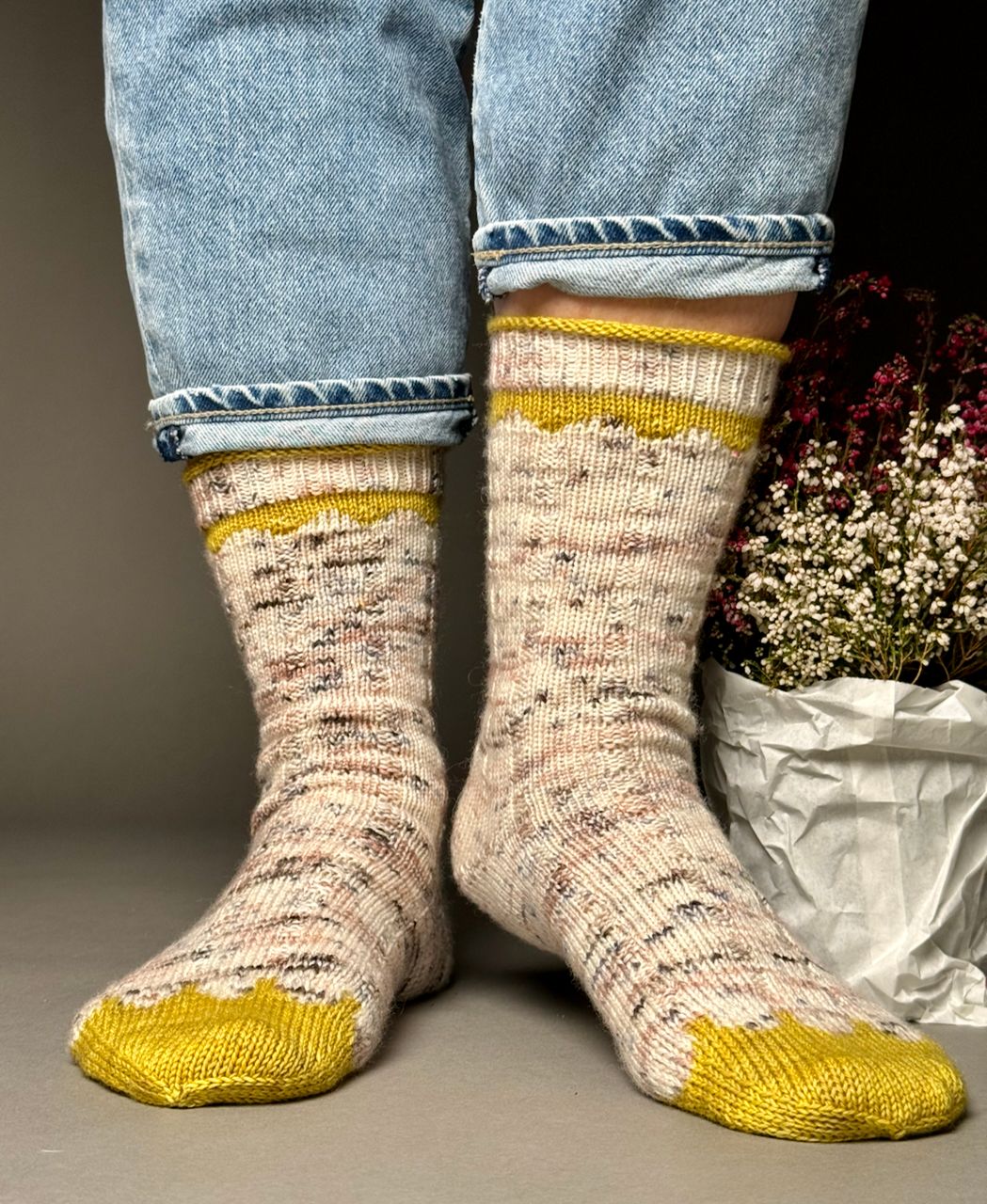 Socke »Botanik« Strickanleitung