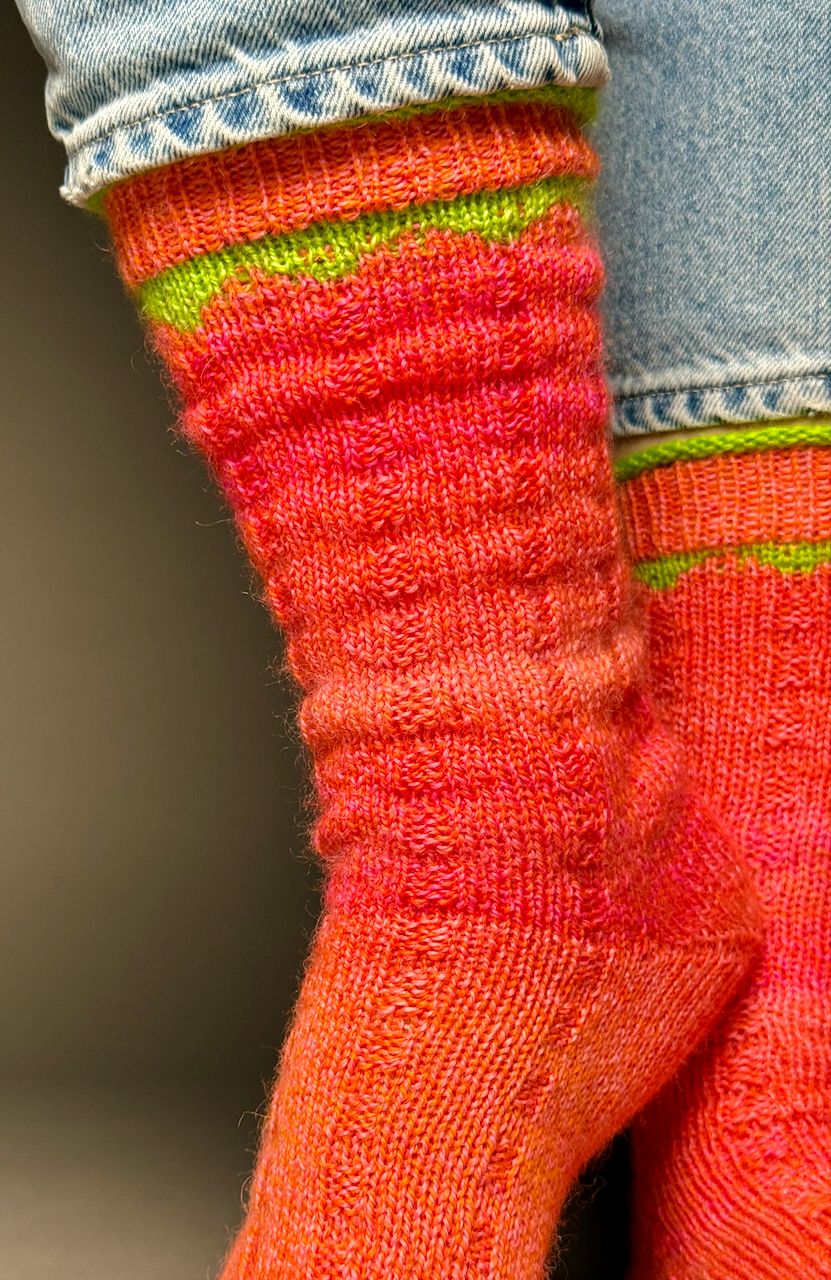 Socke »Botanik« Strickanleitung