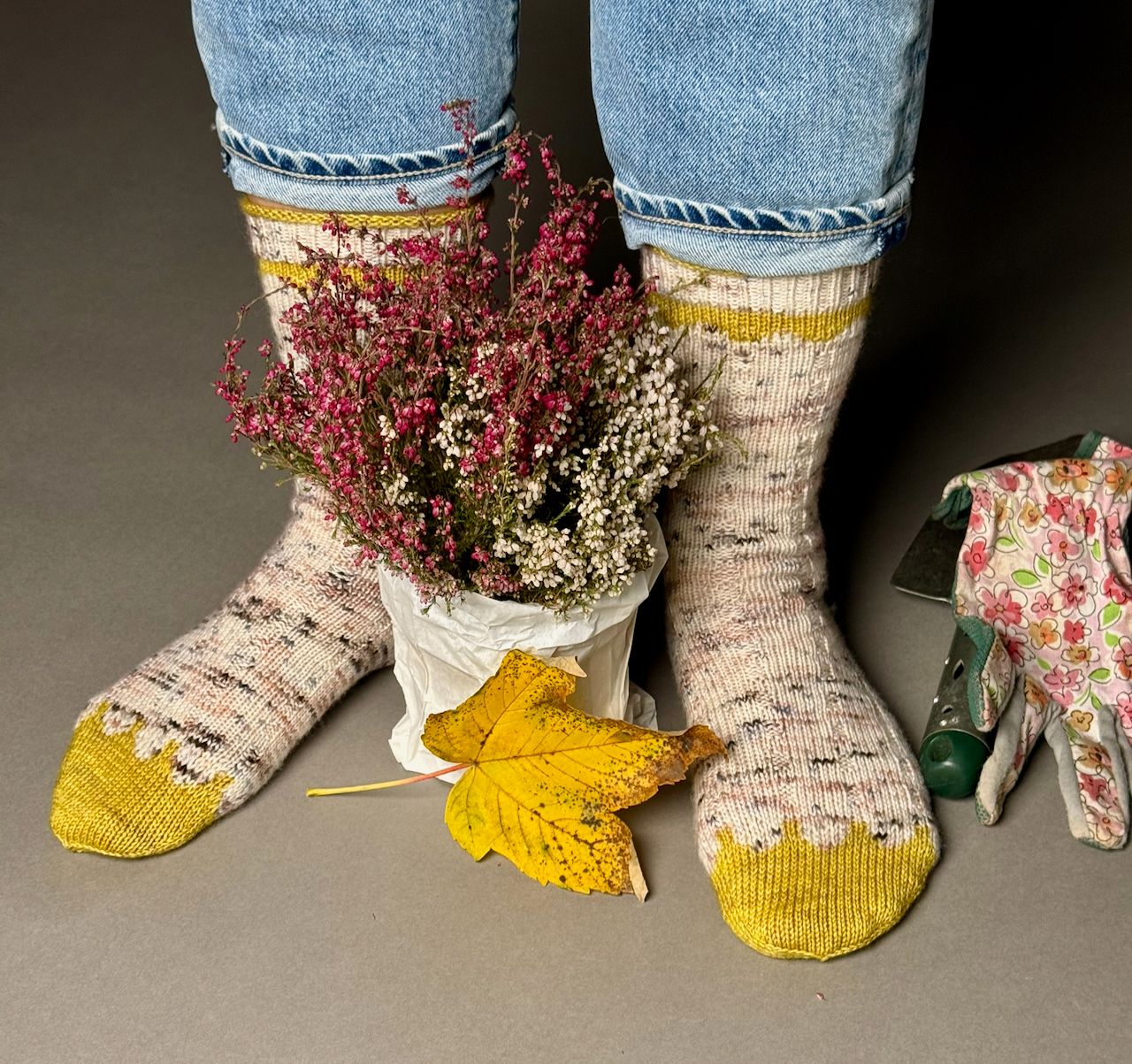 Socke »Botanik« Strickanleitung